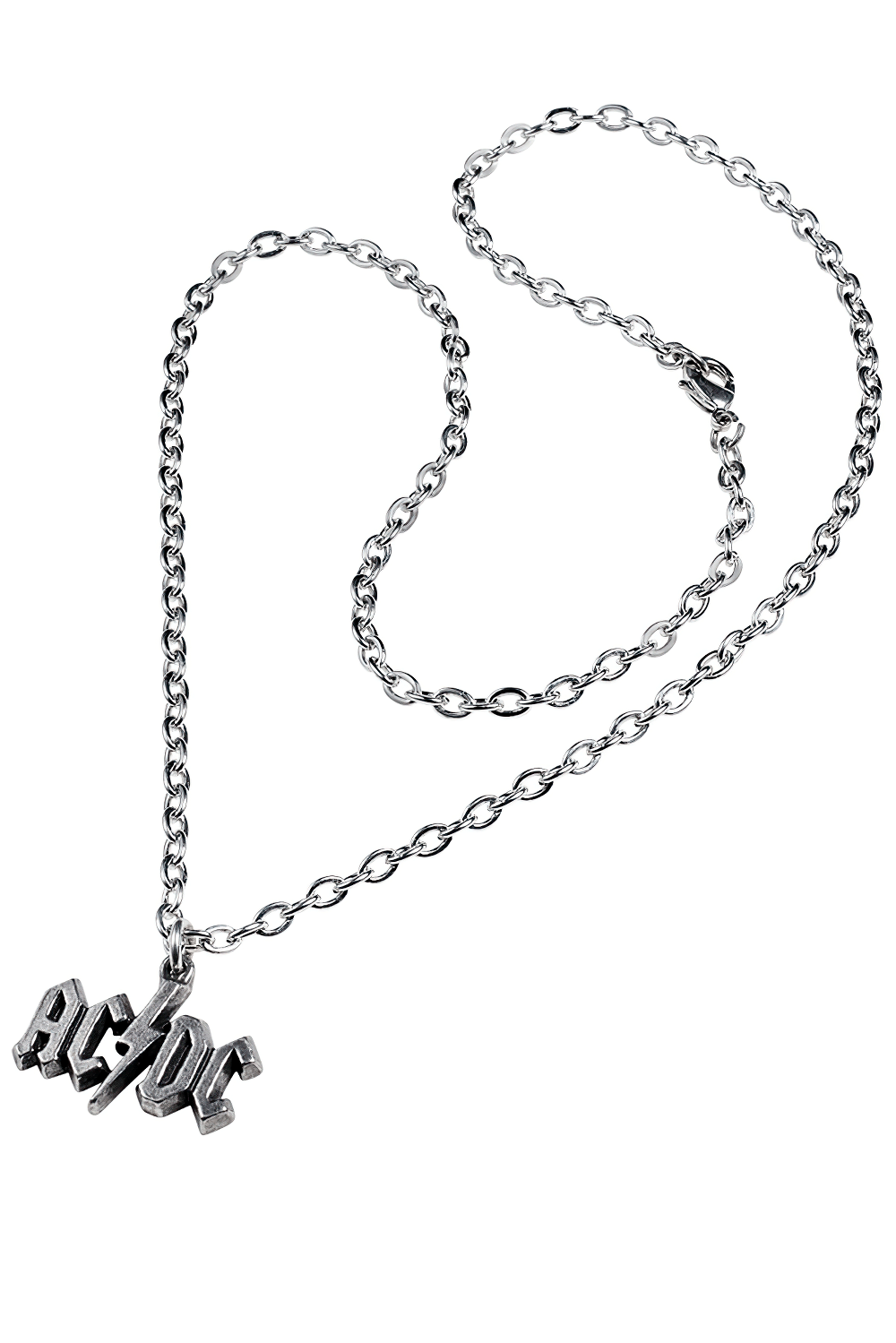 AC/DC Rock Band Pendant with Lightning Logo