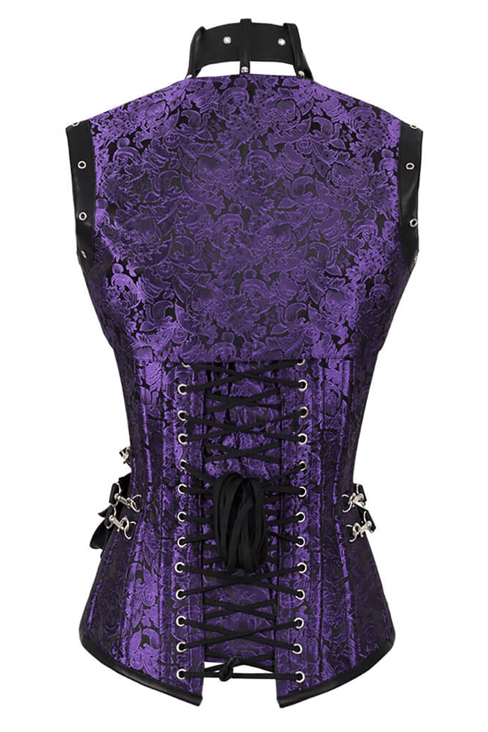 Alternative Overbust Corset with Shrug and Utility Belt