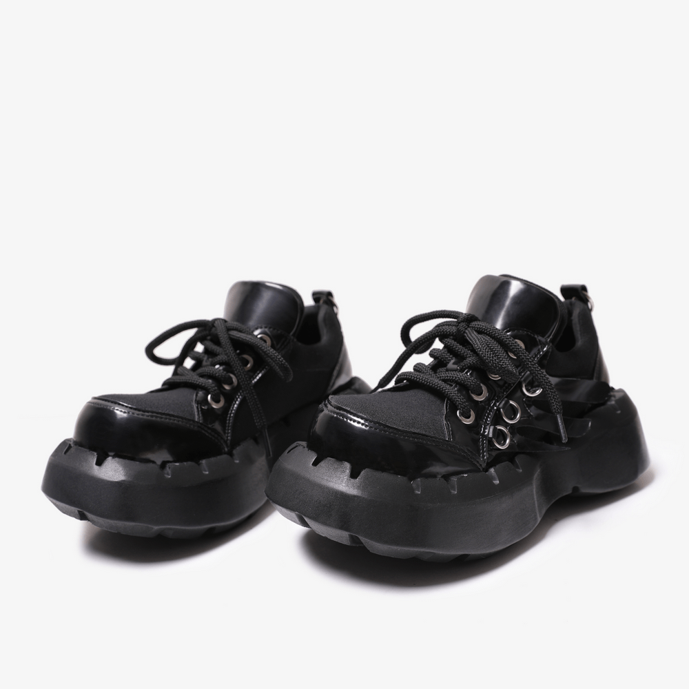 Alternative Women's Lace-Up Chunky Platform Sneakers