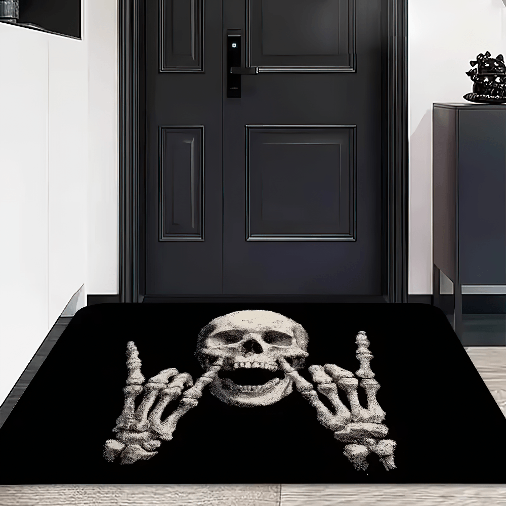 Anti-slip Smoke Gothic Floor Mat for Home Decor