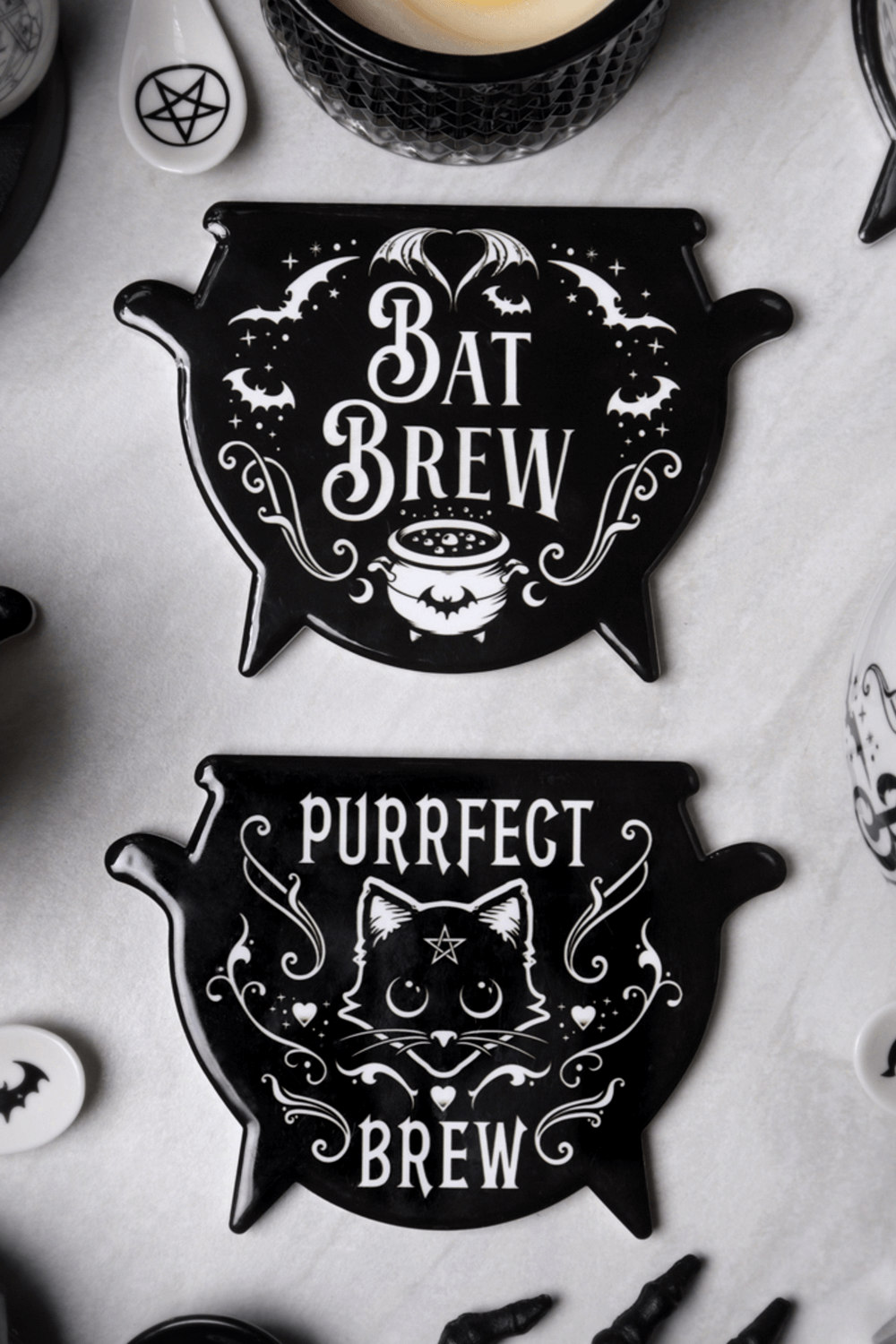 "Bat Brew" Cauldron Coaster by Alchemy Gothic