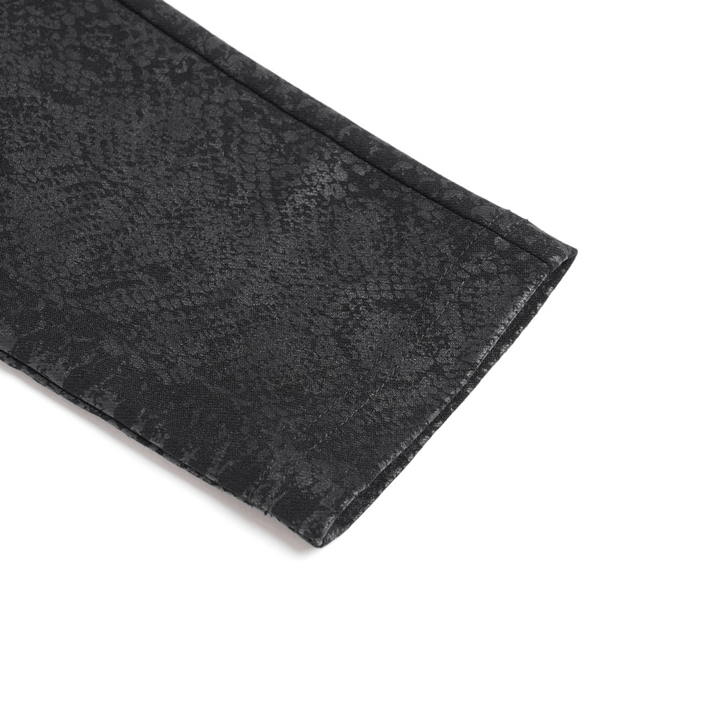 Bold Skinny Pants with Straps and Detachable Side Pouch