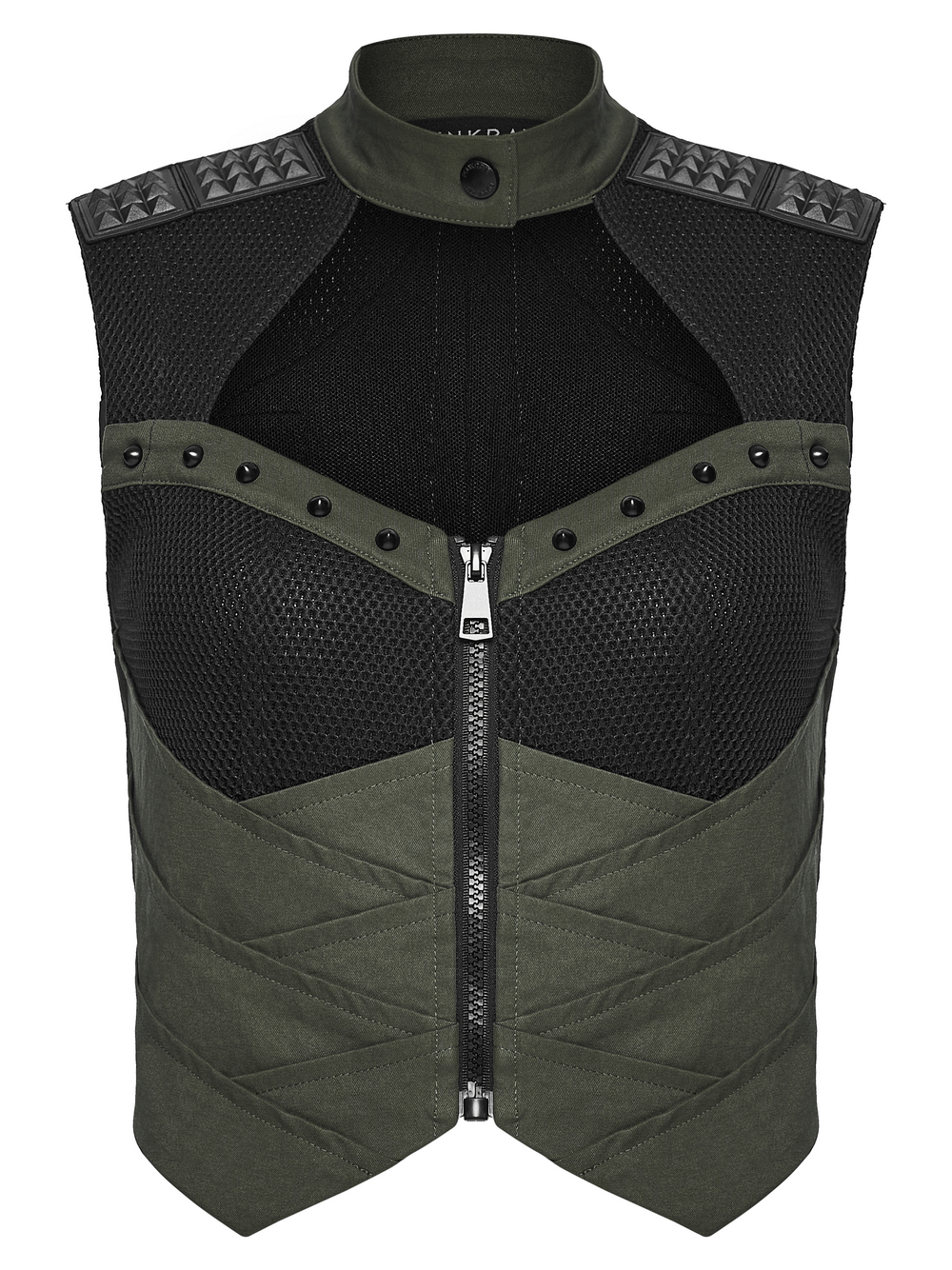 Cyberpunk Tactical Top with Mechanical Back Plate