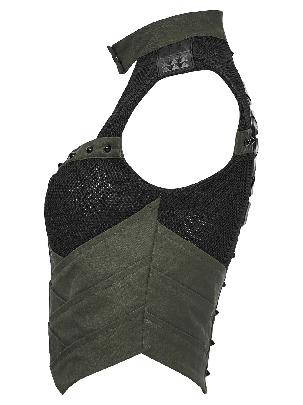 Cyberpunk Tactical Top with Mechanical Back Plate