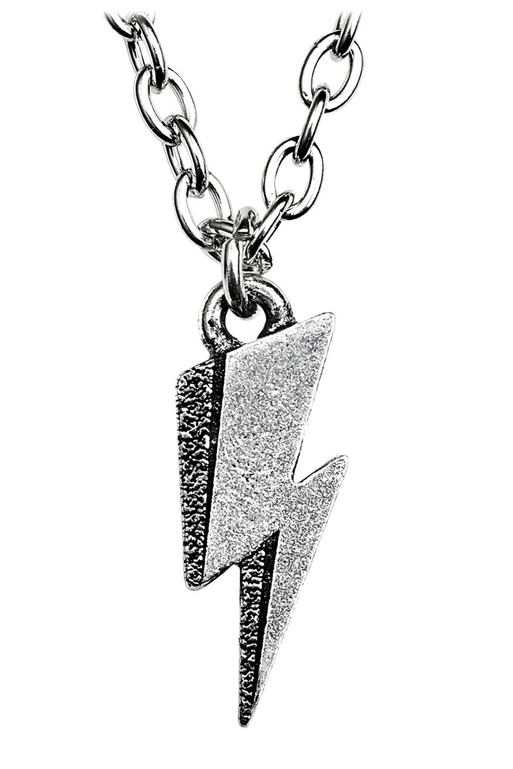 David Bowie Flash Pendant with Retro Rock Style