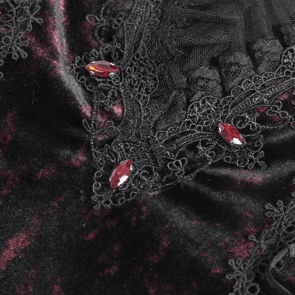Exquisite Lace Maxi Dress with Corset Lacing and Side Slit