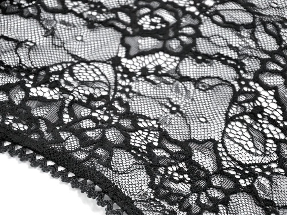 Gothic Lace Shrug Bolero with Dramatic Bell Sleeves