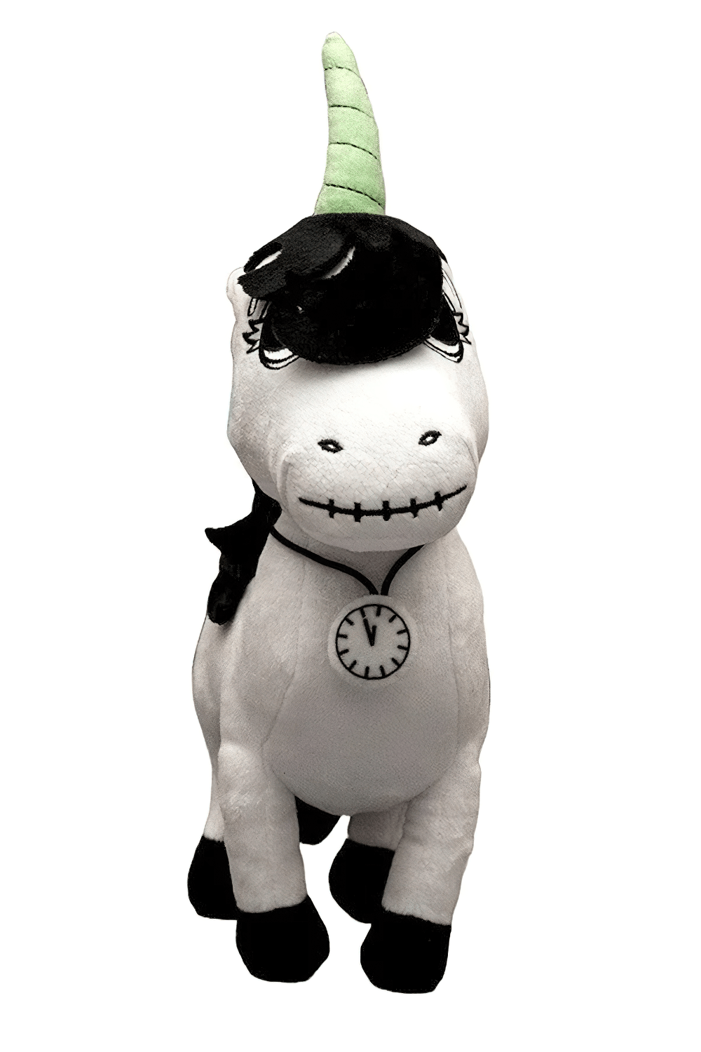 Gothic Lunabones Unicorn Halloween Guardian Plush