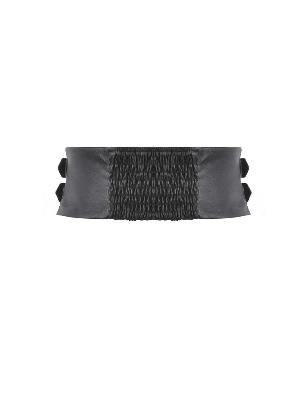 Gothic Punk Utility Waist Belt with Double Cargo Pouches
