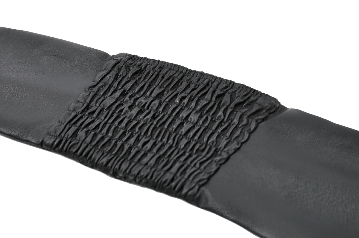 Gothic Punk Utility Waist Belt with Double Cargo Pouches