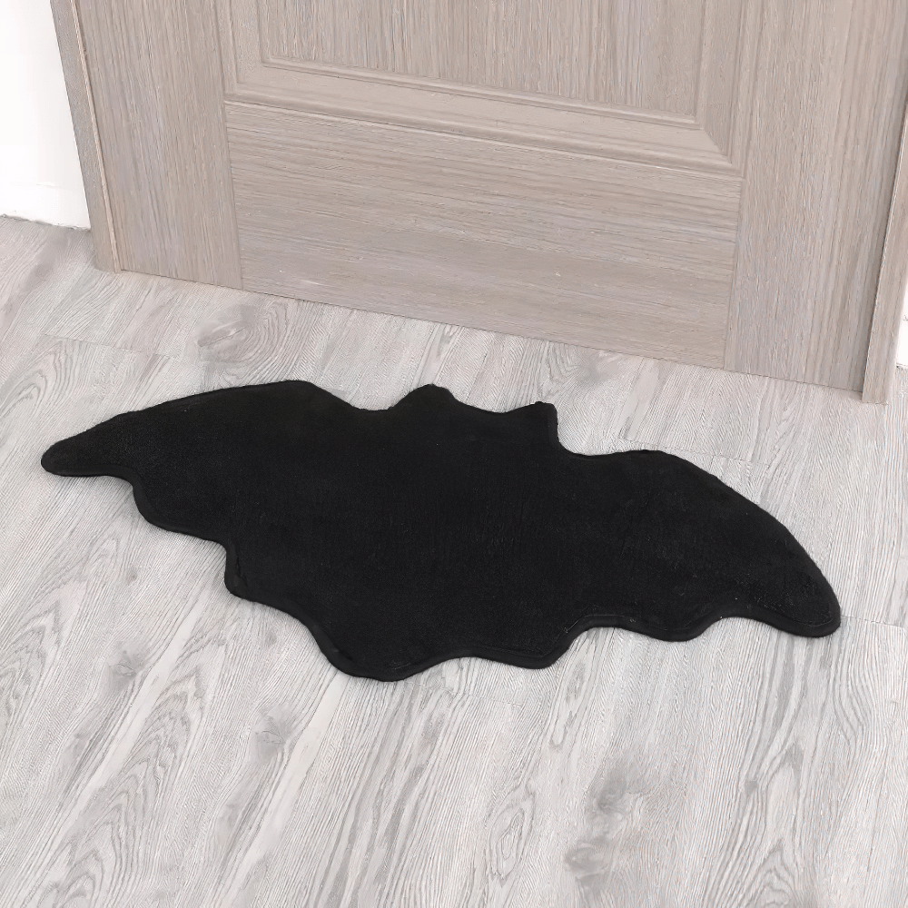 Gothic Spider Web Halloween Rug for Gothic Decor