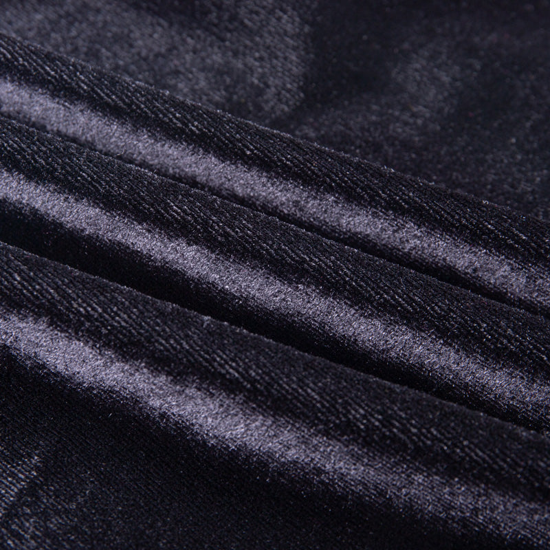 Gothic Style Velvet Women Dress / Cheongsam Dress in Alternative Fashion