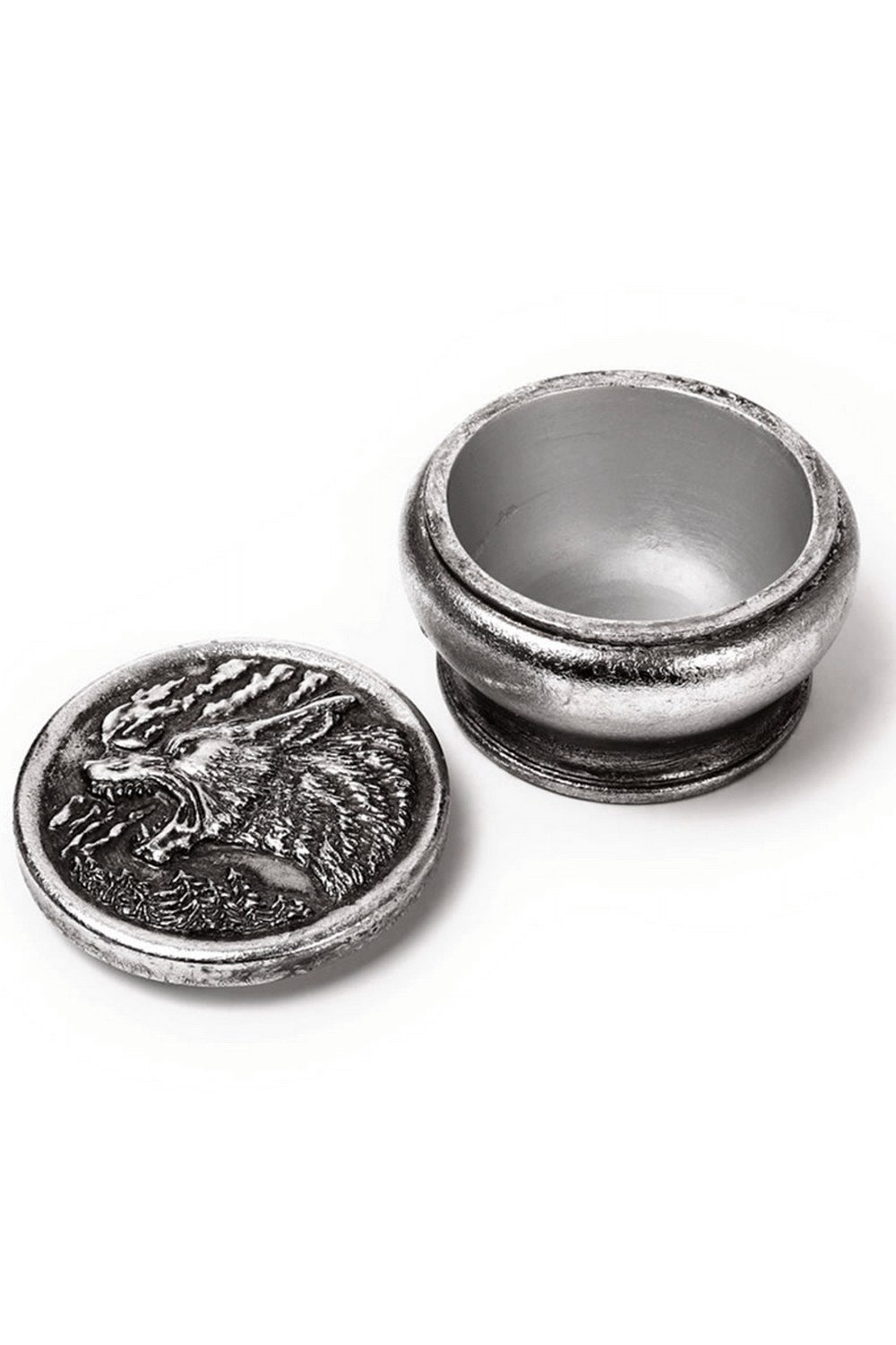 Hour of the Wolf Round Trinket and Jewelry Box