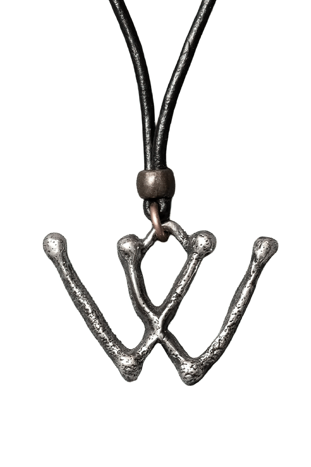 Marian Mark Pewter Amulet Gothic Protection Necklace