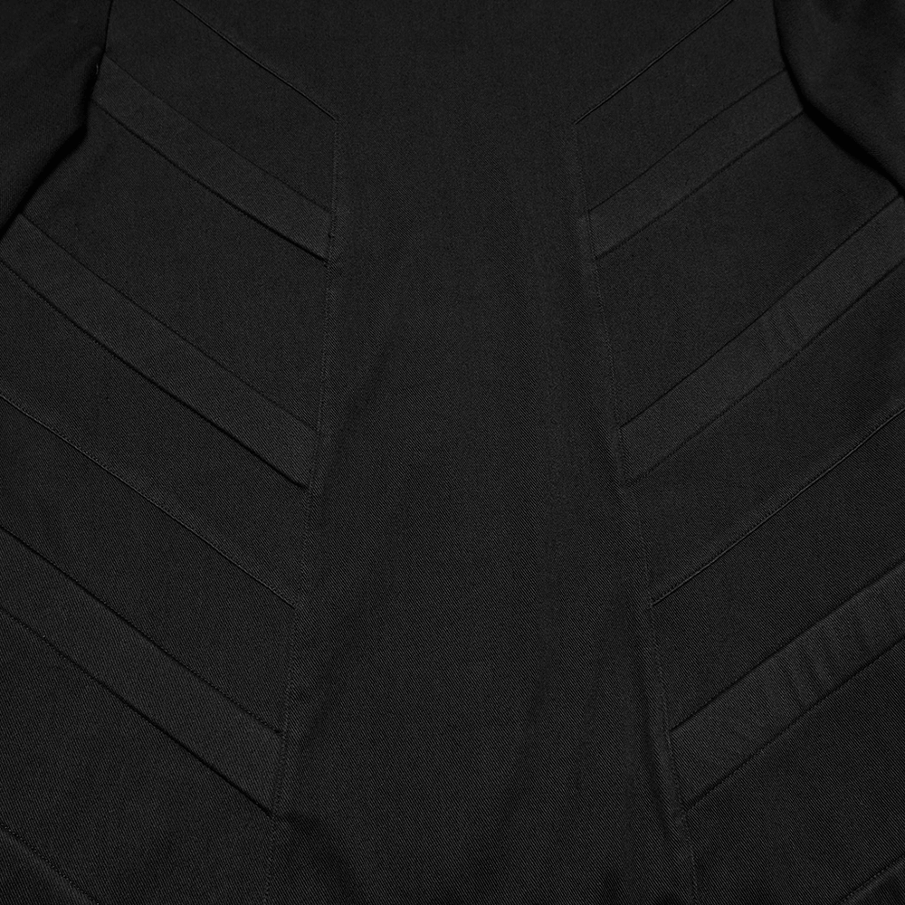 Men's Cyberpunk Hooded Top with 3D Panel Design