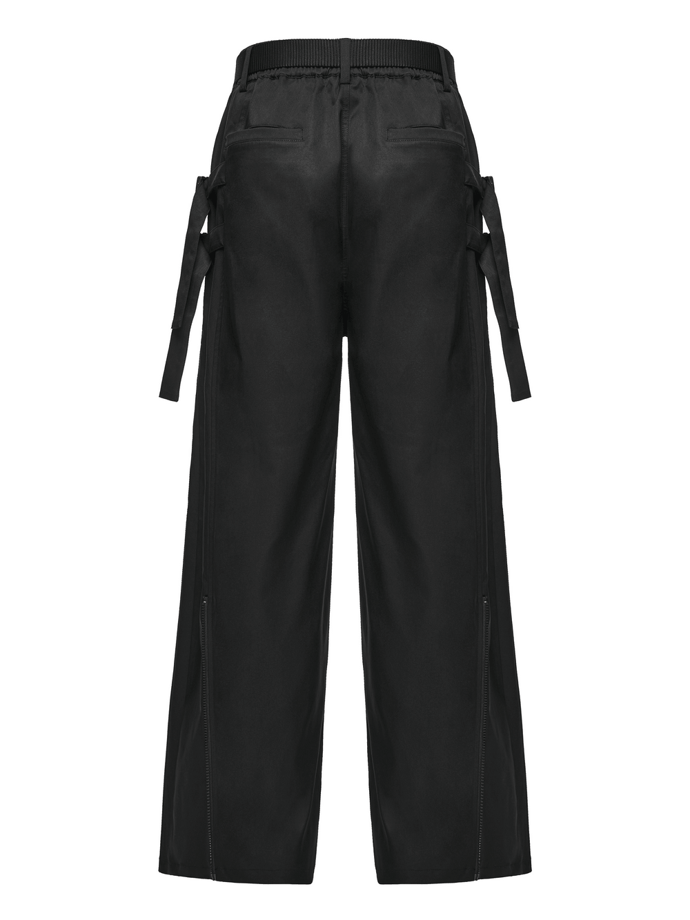 Men's Techwear Convertible Cargo Pants with Buckle Straps