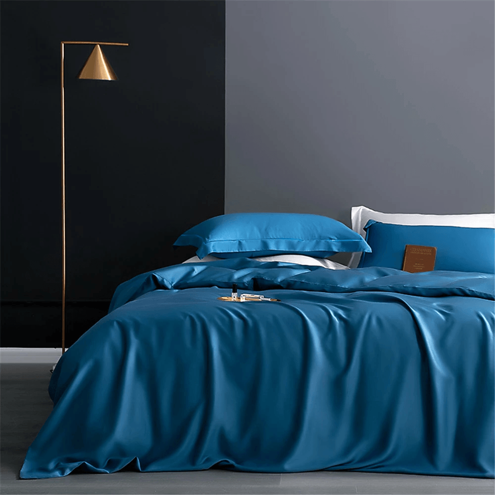 Nature Silk Bedding Set with Duvet Cover and Sheets