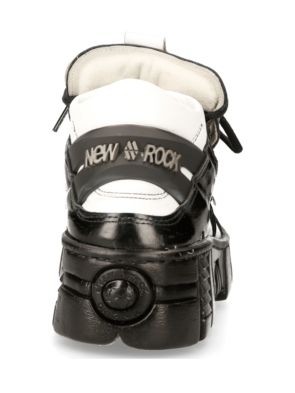 US SALE of NEW ROCK Heavy Rock Platform Sneakers with Lace-Up Design