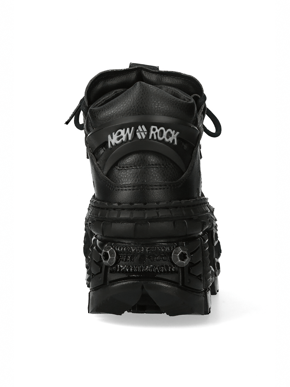 NEW ROCK Men's Goth Platform Shoes with Extreme Sole Profile