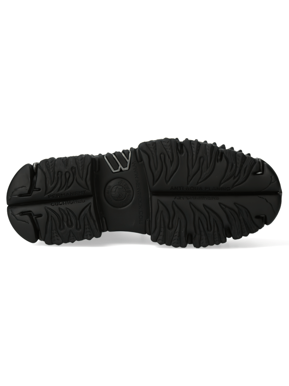 NEW ROCK Men's Black Platform Boots in Gothic Style