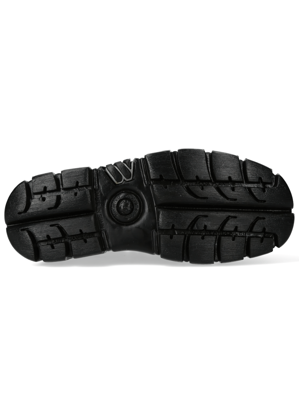 NEW ROCK Men's Urban Rock Leather Platform Shoes With Buckle
