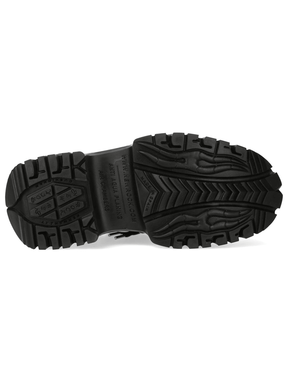 NEW ROCK Women's Flame Platform Sneakers with Lace-Up