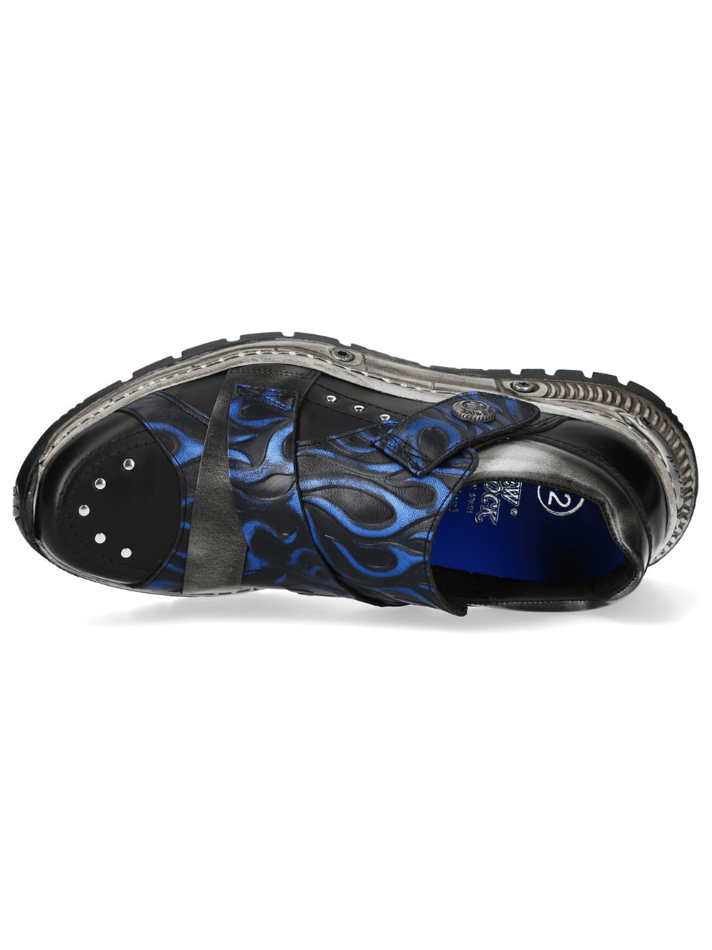 NEW ROCK Women's Flame Rock Shoes with Velcro Straps