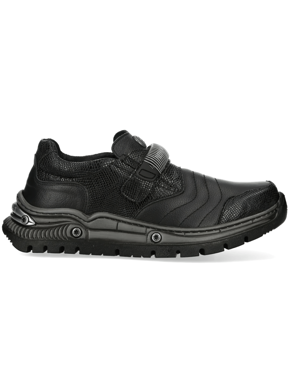 NEW ROCK Women's Gothic Hybrid Shoes with Textured Paneling