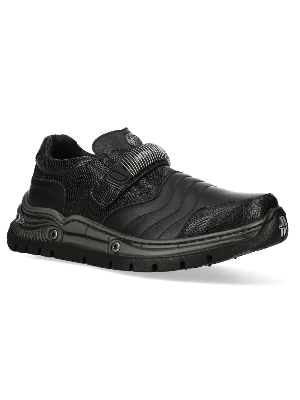 NEW ROCK Women's Gothic Hybrid Shoes with Textured Paneling