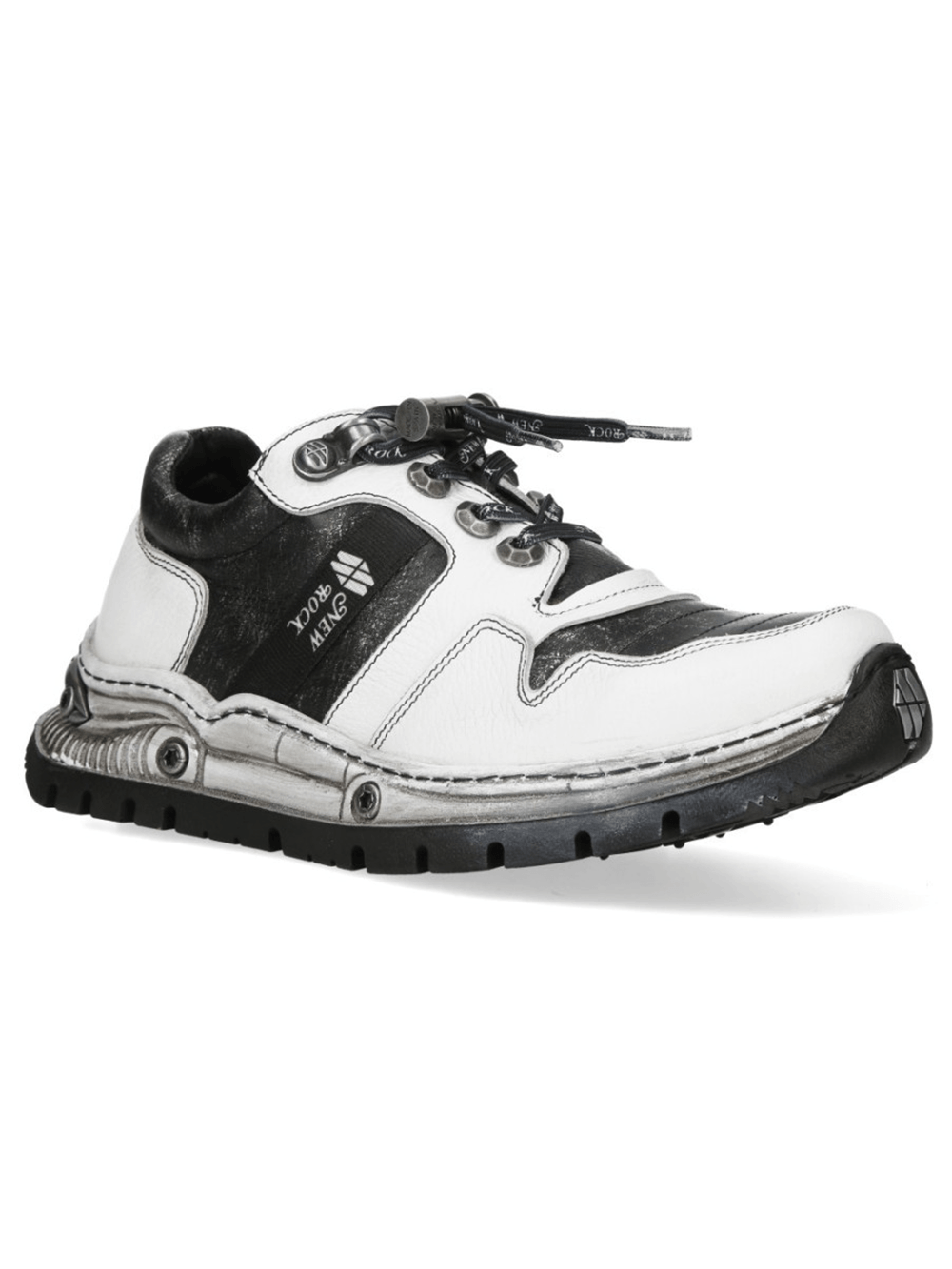 NEW ROCK Women's Punk Shoes with Sculpted Hybrid Sole