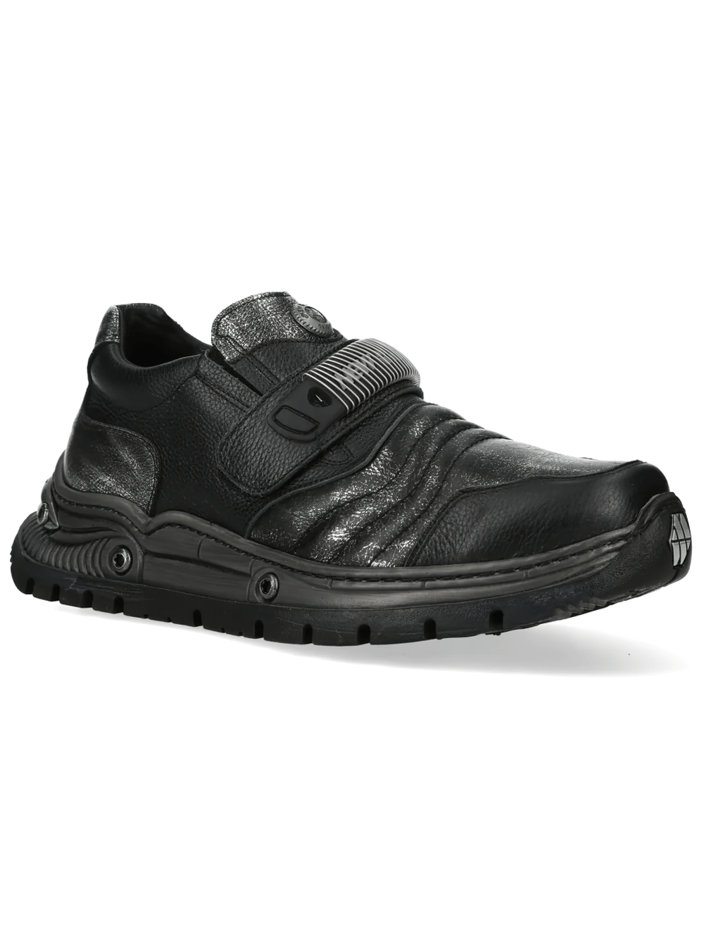 NEW ROCK Women's Strap Shoes with Mechanical Strap Detail