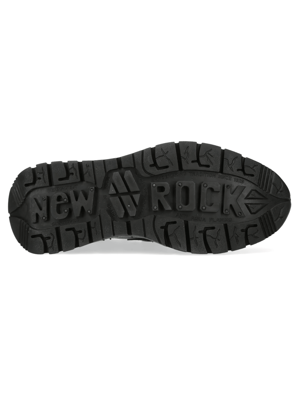 NEW ROCK Women's Strap Shoes with Mechanical Strap Detail