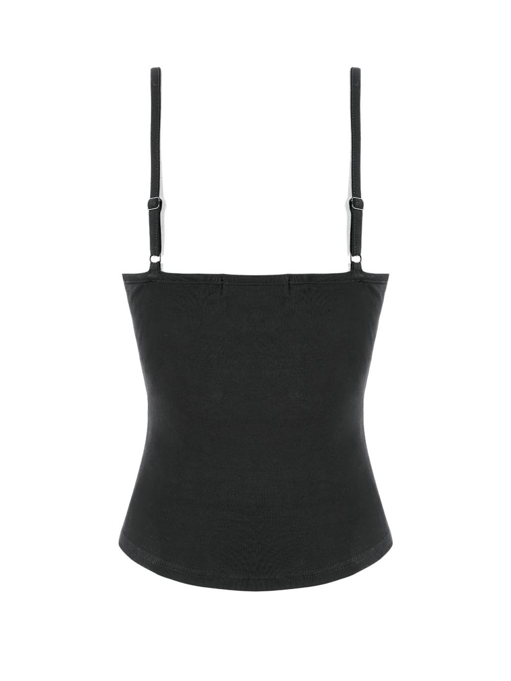 Punk Mesh Cami with Corset Lacing and Metal Hardware