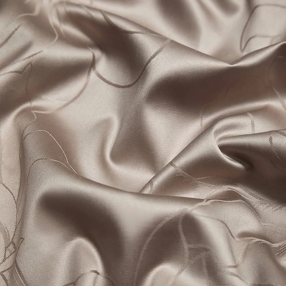 Refined Egyptian Cotton Jacquard Duvet Cover Bedding Set