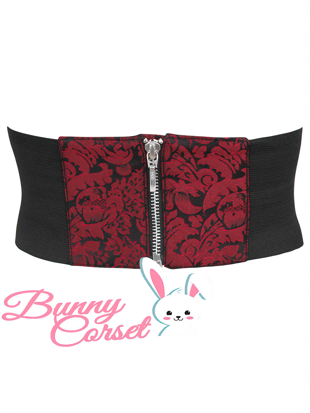 US SALE of Versatile Waist-Cinching Corset Belt in Faux Leather