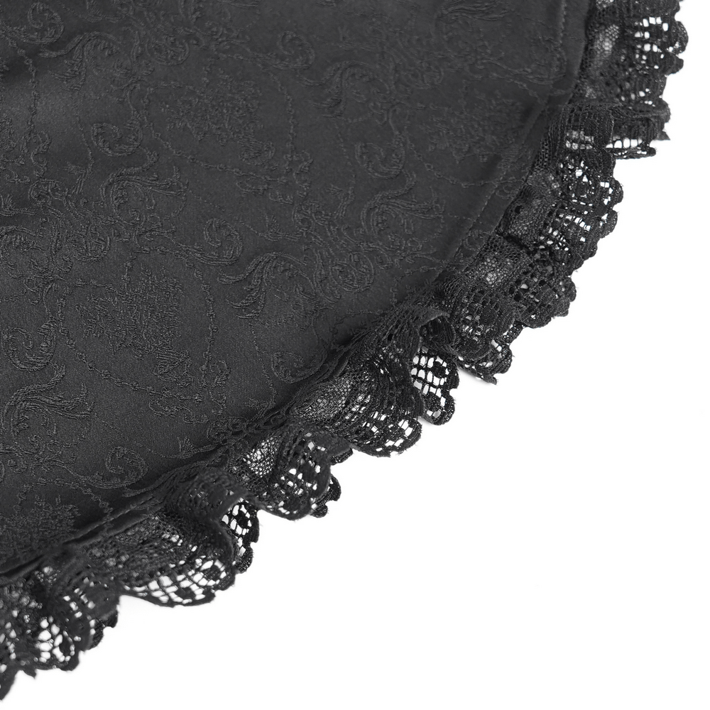 Victorian Gothic Lace Up Blouse with Bell Sleeves