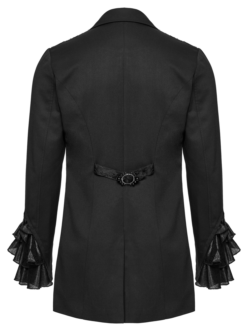 Victorian Jacquard Lapel Gothic Men's Tailcoat Jacket