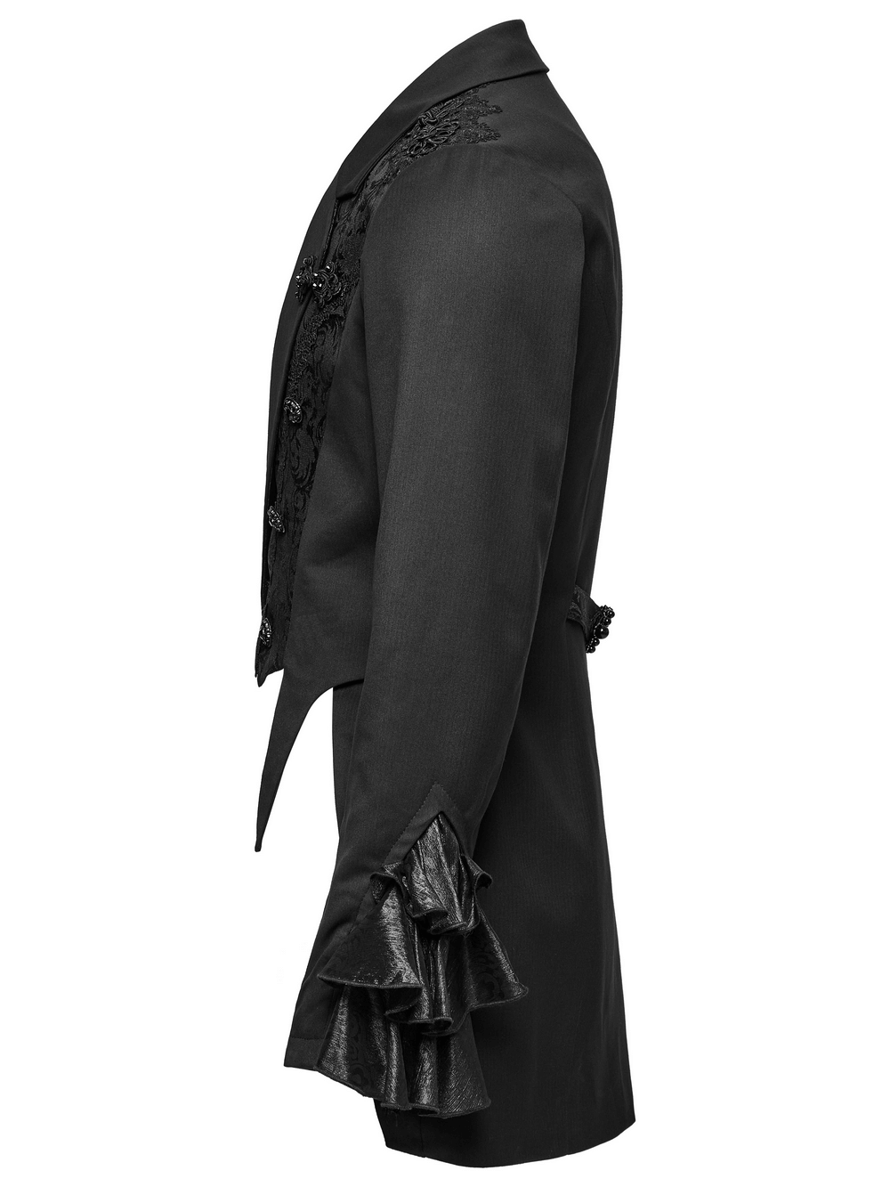 Victorian Jacquard Lapel Gothic Men's Tailcoat Jacket
