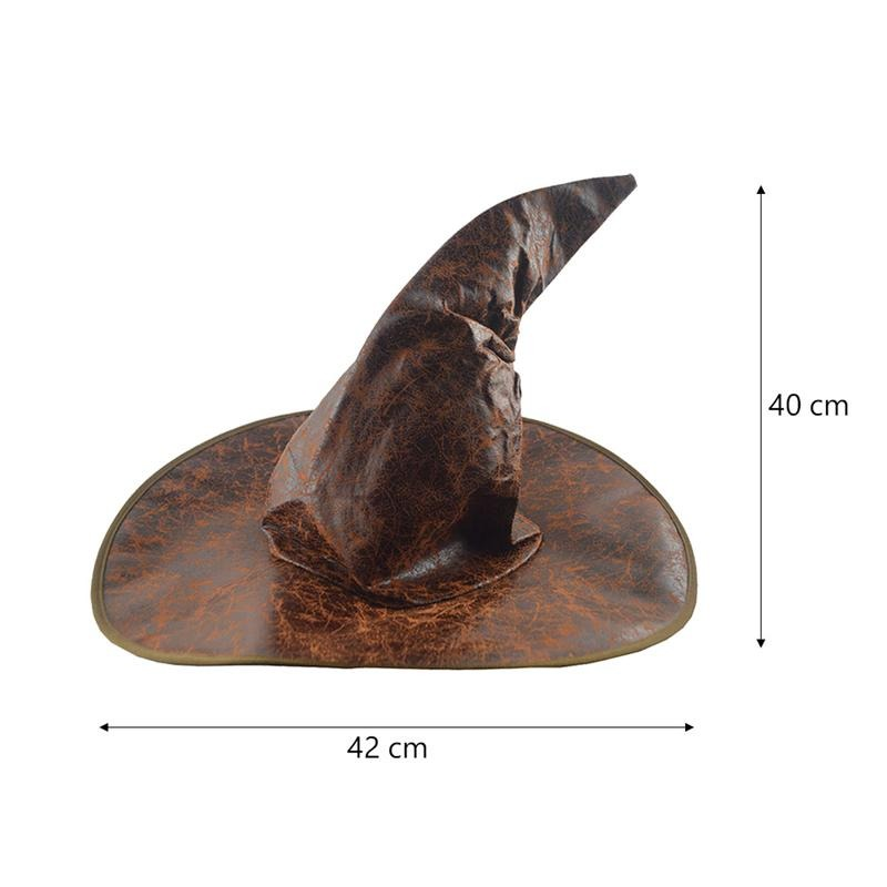 Witch Wizard Leather Hats / Fashion Headgear for Halloween Party / Costume Accessories