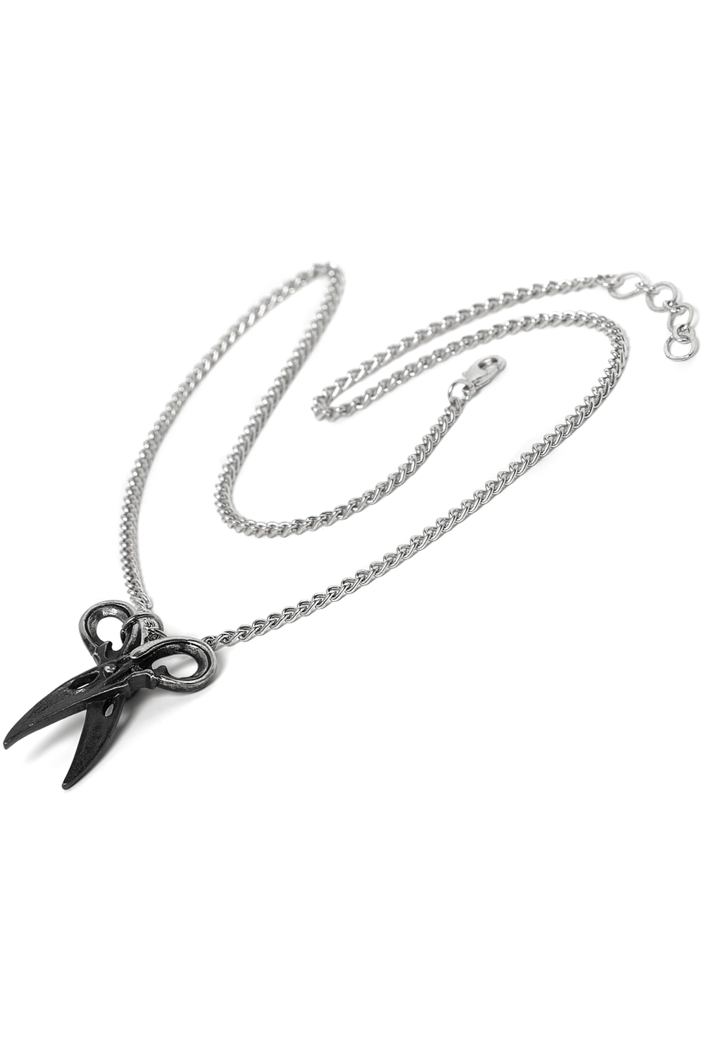 Witches Shears Pendant with Raven Beak Blades