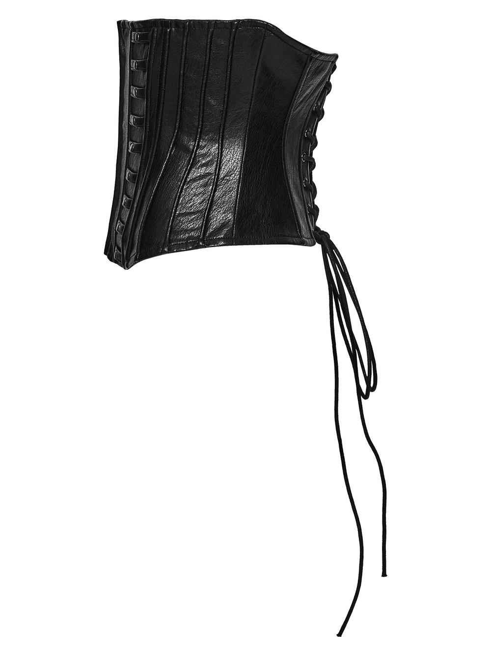 Women's Cyberpunk Faux Leather Underbust Corset