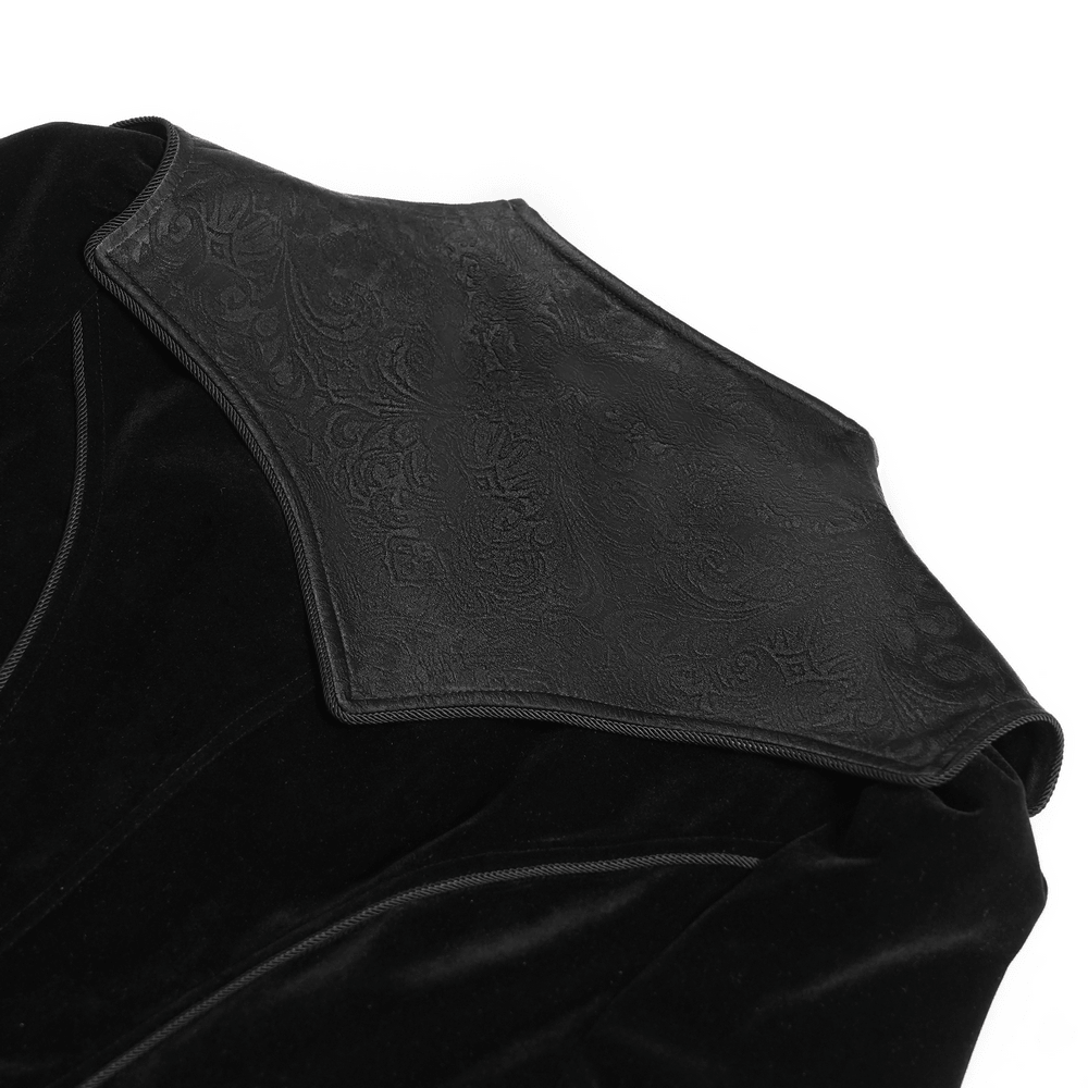 Women's Gothic Lace Bell Sleeve Tailcoat Jacket