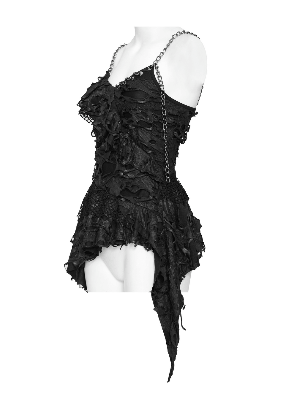 Women's Gothic Wasteland Top with Chain Straps