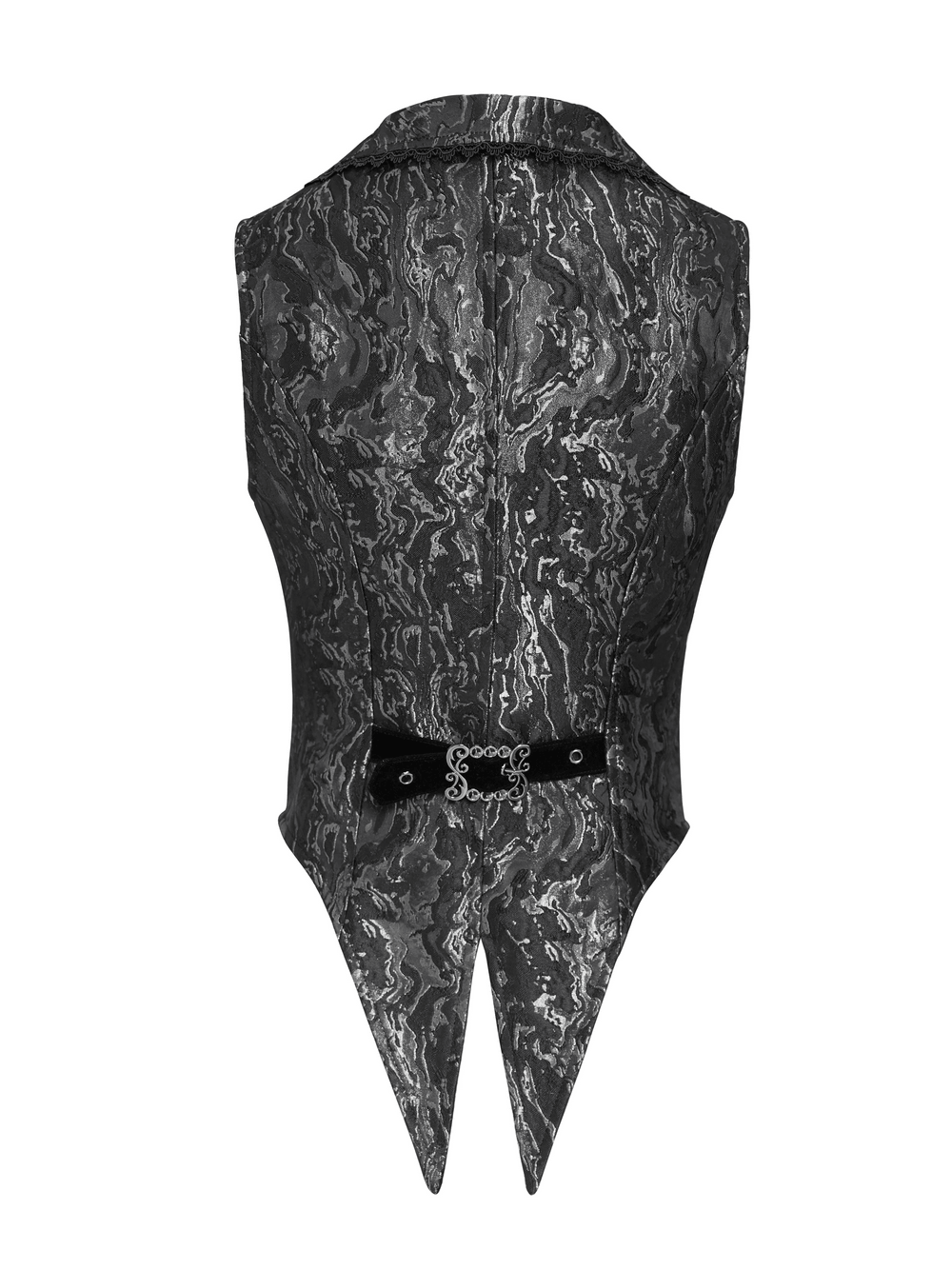 Women's Victorian Brocade Waistcoat with Cross Details
