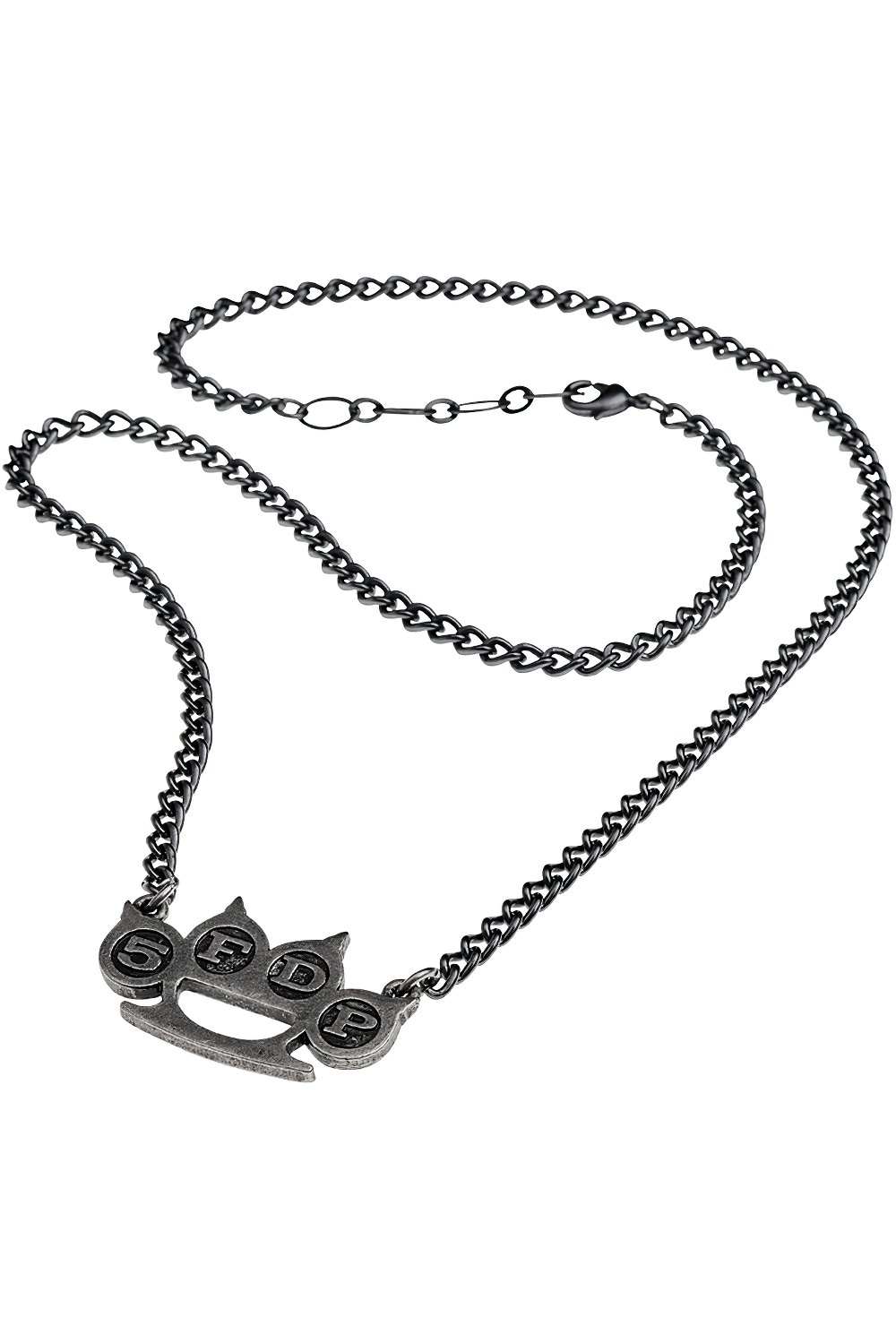 5 Finger "Death Punch" Knuckle Duster Pendant