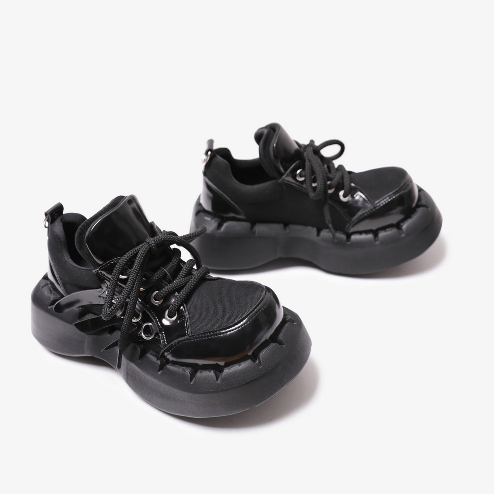 Alternative Women's  Lace-Up Chunky Platform Sneakers