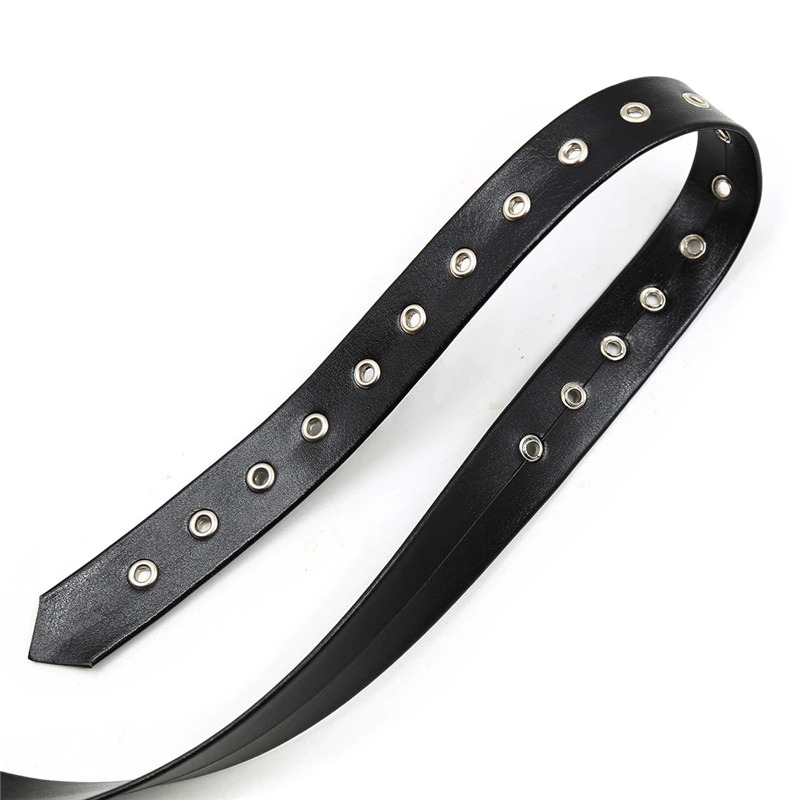 US SALE of Black Body Chest Strap Harness / Alternative Adjustable Bondage Suspenders