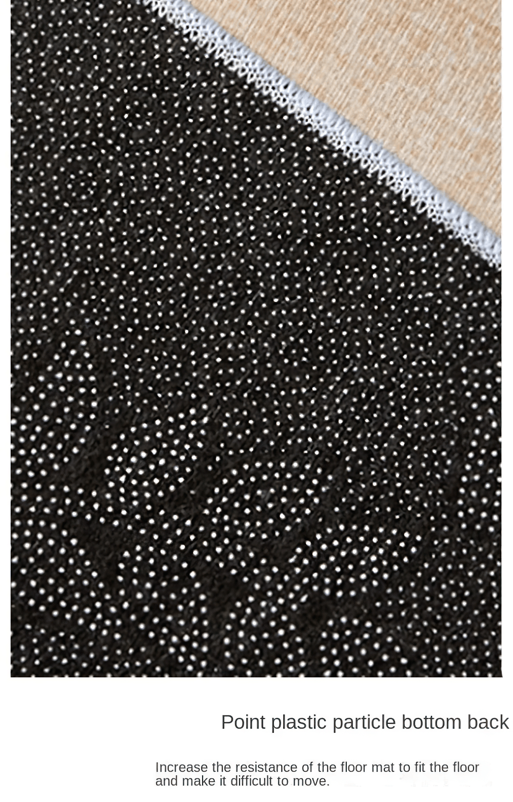 Black Dark Gothic Occult Area Rug for Room Decor