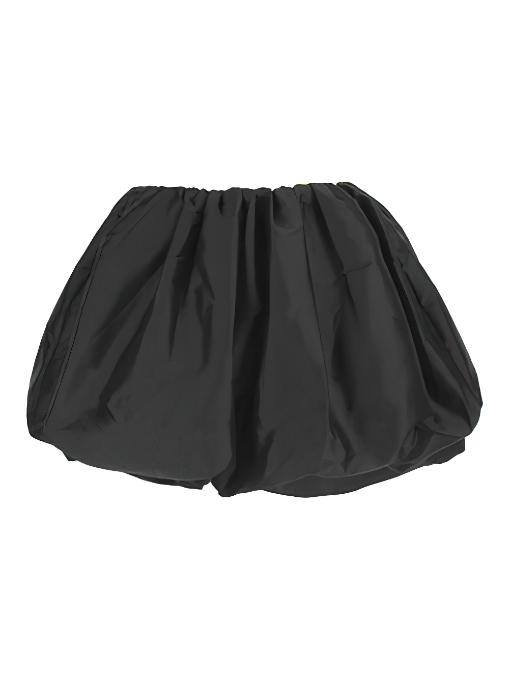 Bobbijo Black Bubble Mini Skirt for Gothic and Party Style