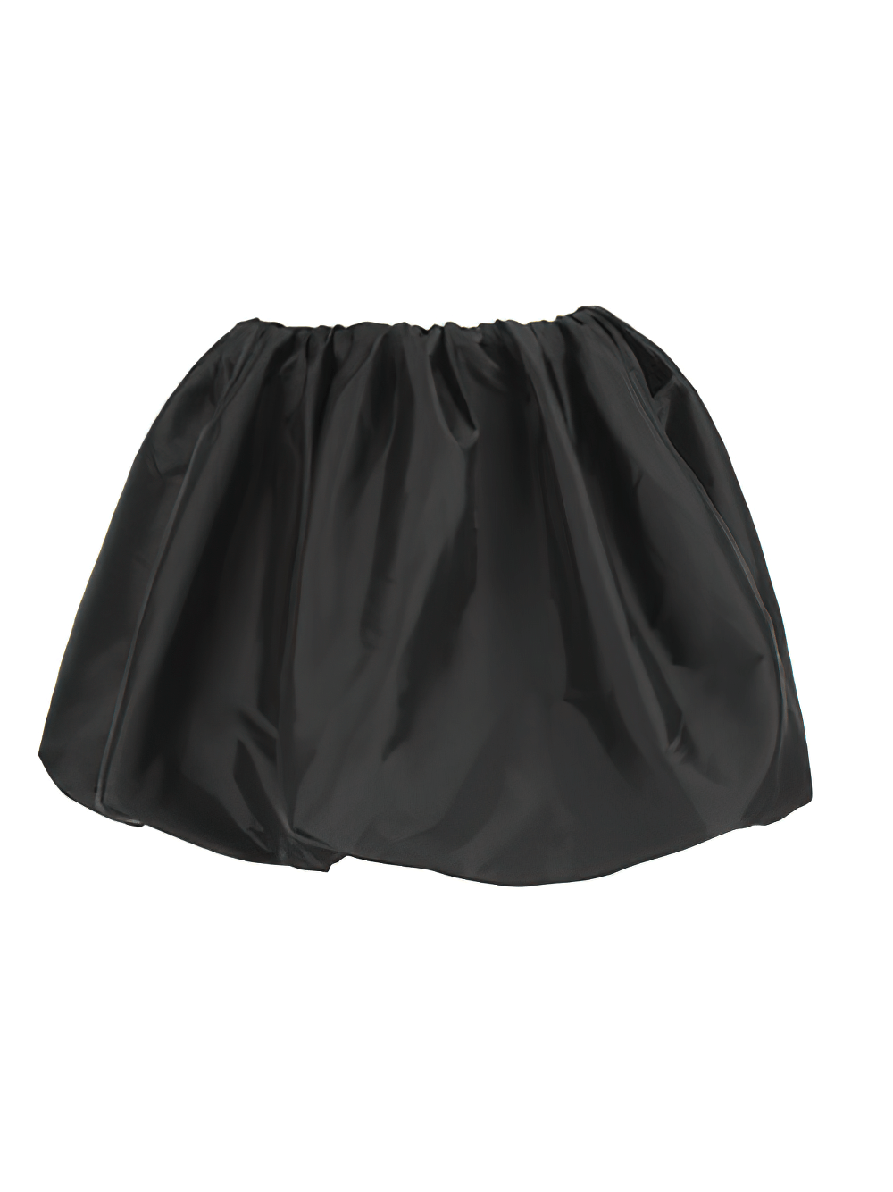 Bobbijo Black Bubble Mini Skirt for Gothic and Party Style